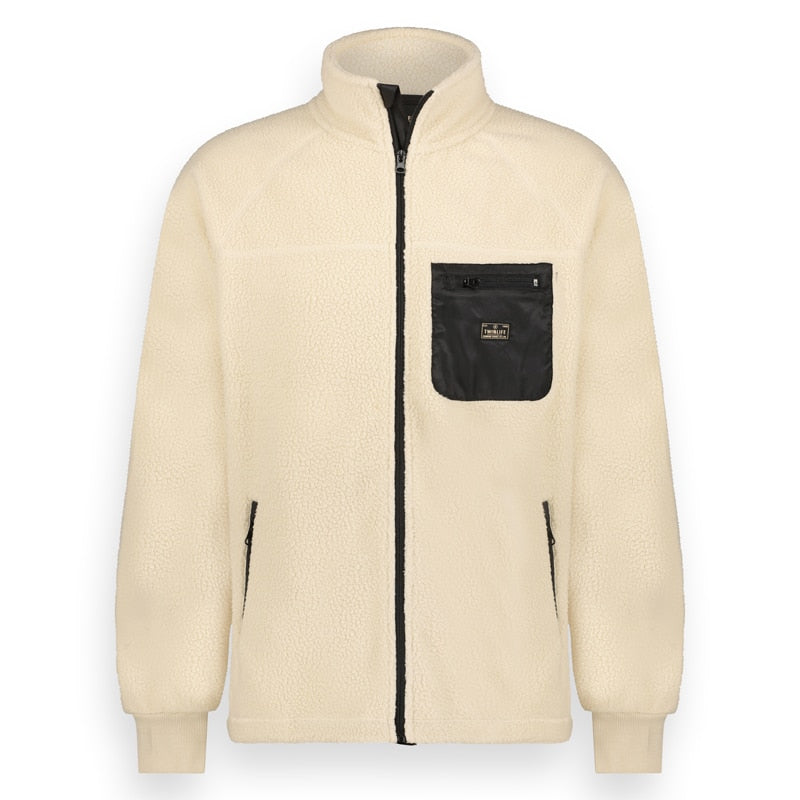 Men sweater full zip teddy | Brazilian Sand