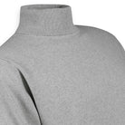 Men Pullover Turtle Neck | Grey Melange
