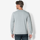 Men Pullover V Neck | Grey Melange