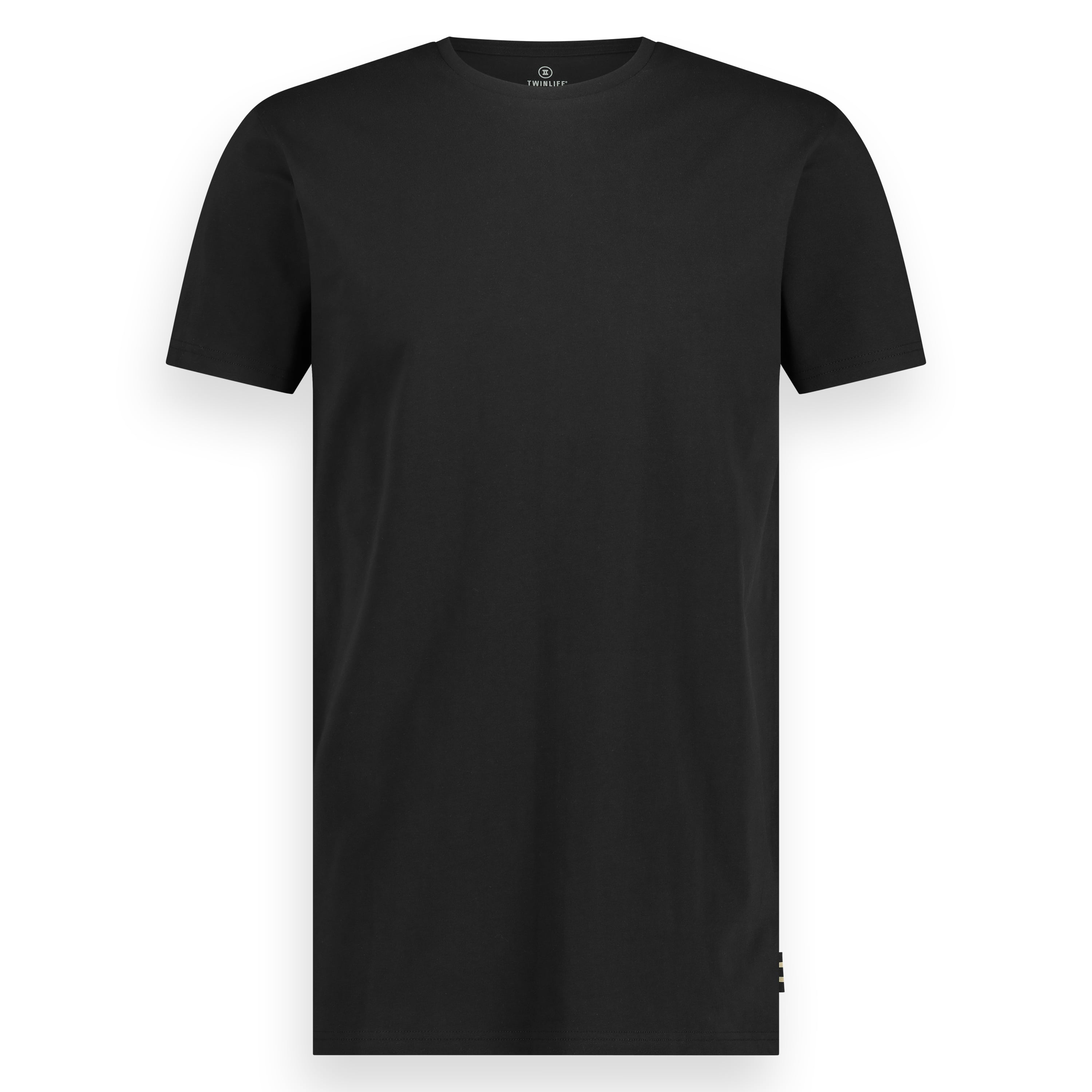 2 Pack Ronde hals T-shirt | Black
