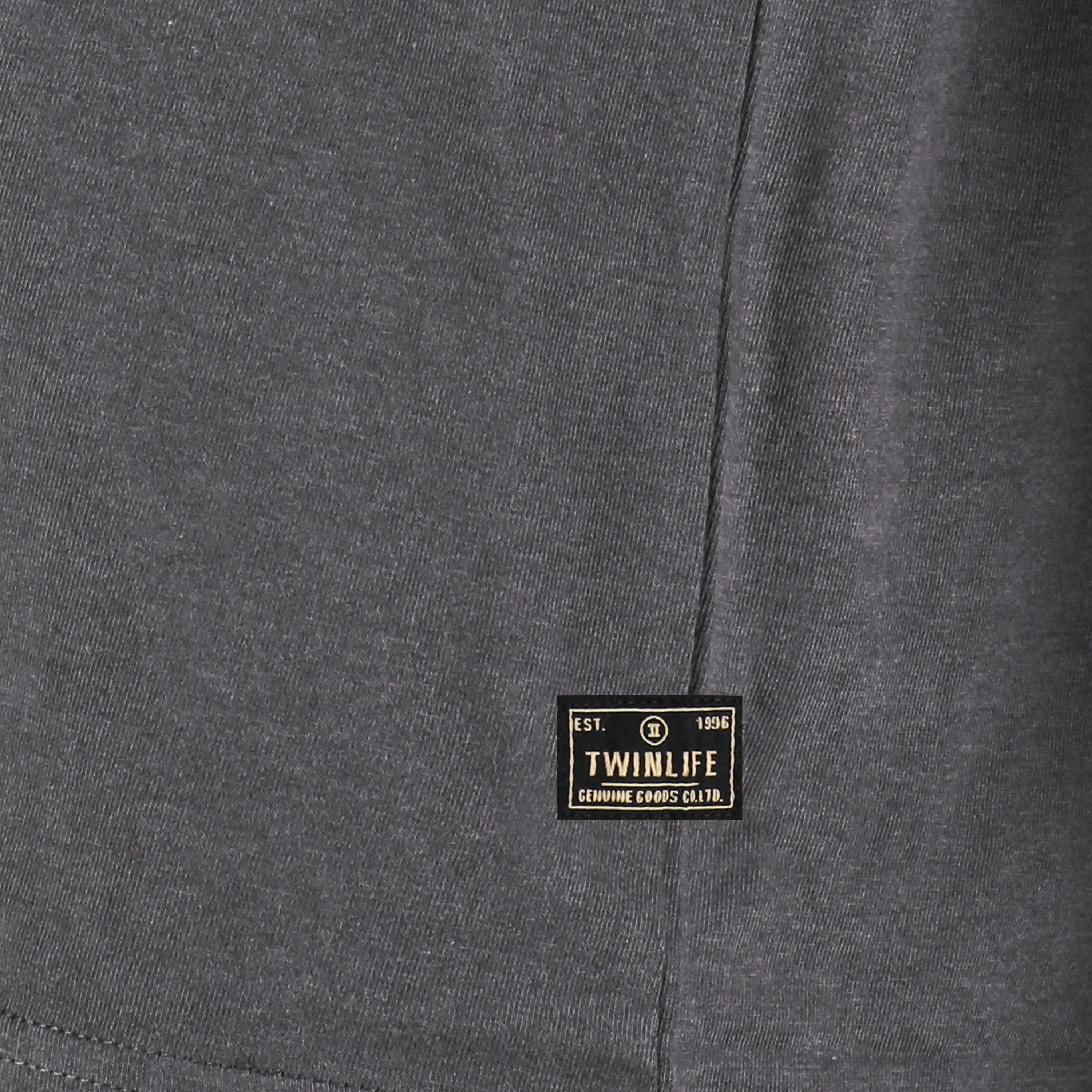 Men T.Shirt Logo L.S. Knit | Asphalt