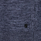 Halfzip Button Sweater | Martine Blue
