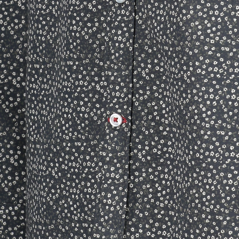 Shirt Mini Floral | black