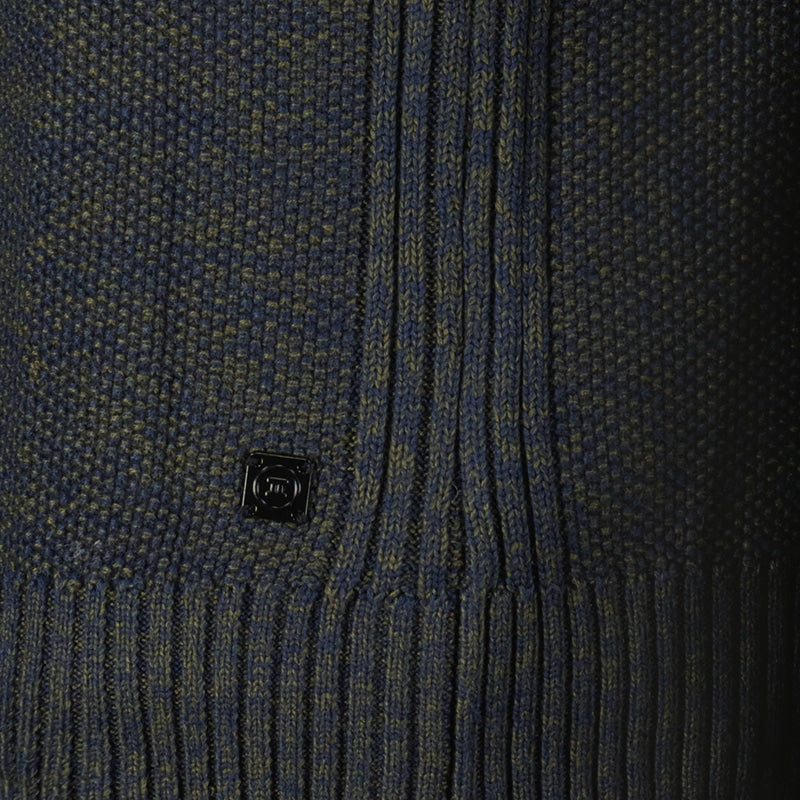 Knit Sweater Half Zip | Dress Blues