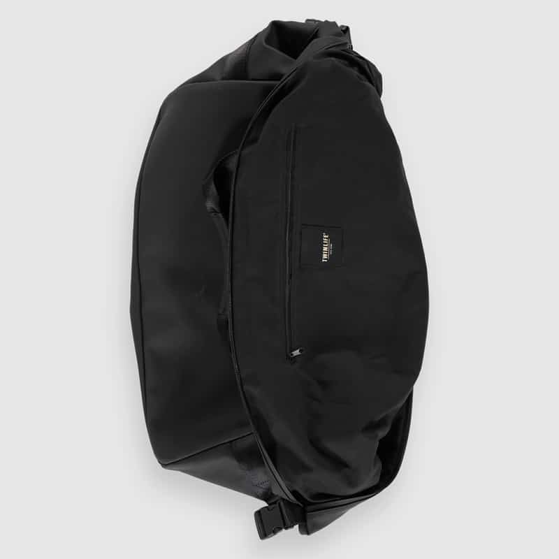 Weekender Bag Black Inside Pocket