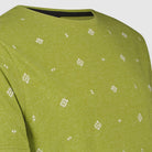 Men T.Shirt Crew Embro | Turtle Green